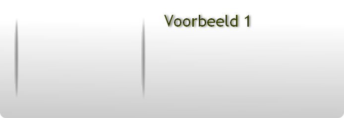 Voorbeeld 1